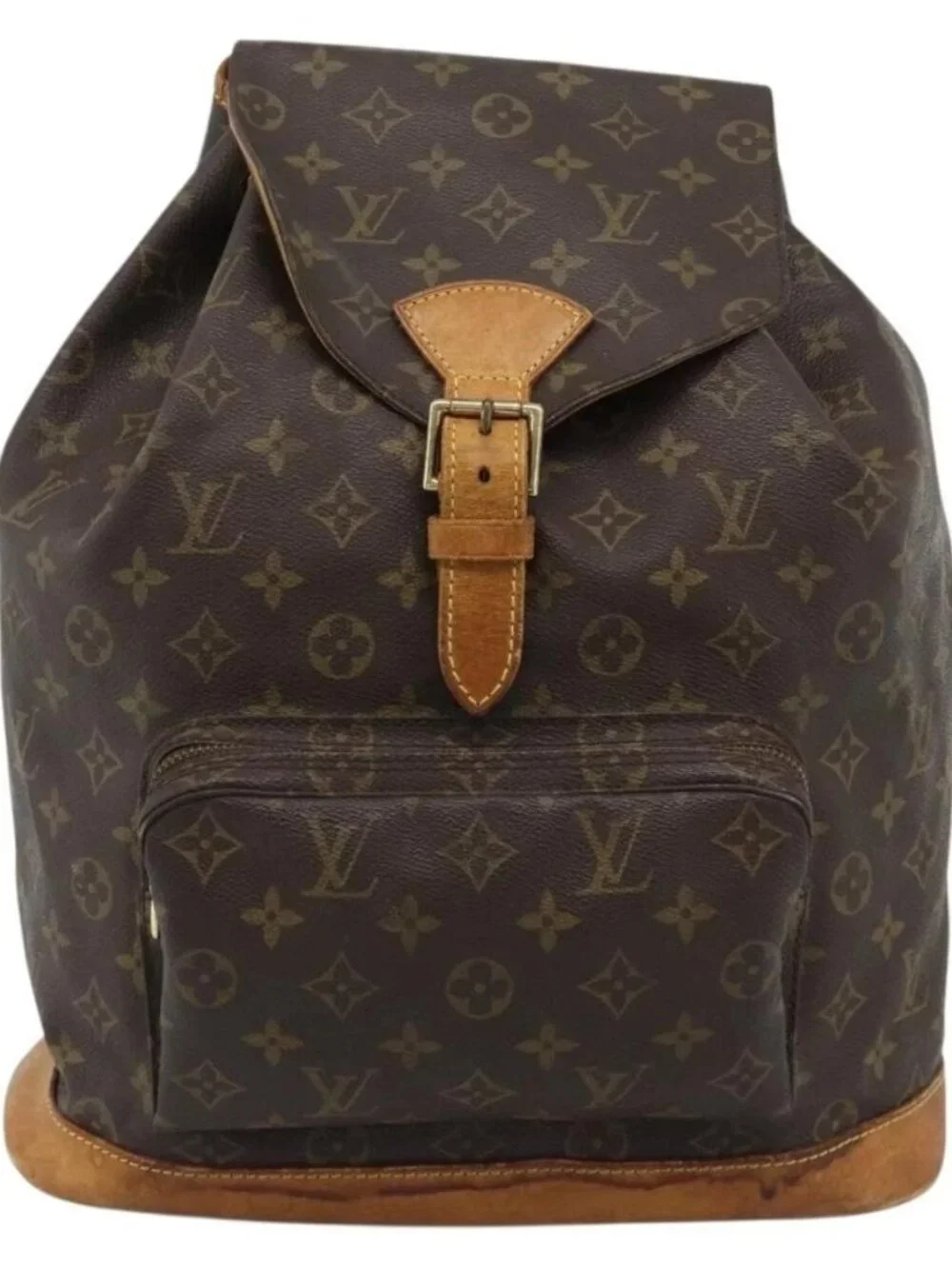 LOUIS VUITTON Monogram Montsouris GM Backpack M51135 LV Auth ka4969
